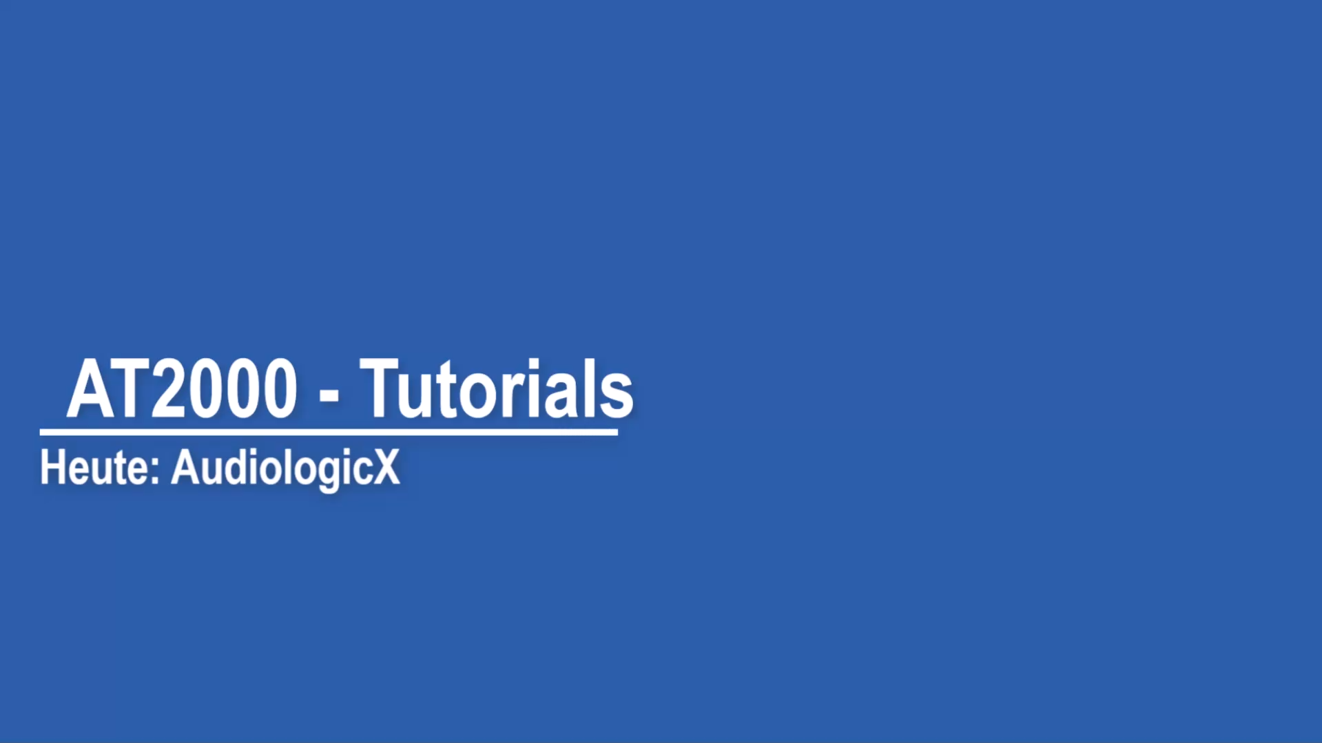 AudiologicX
